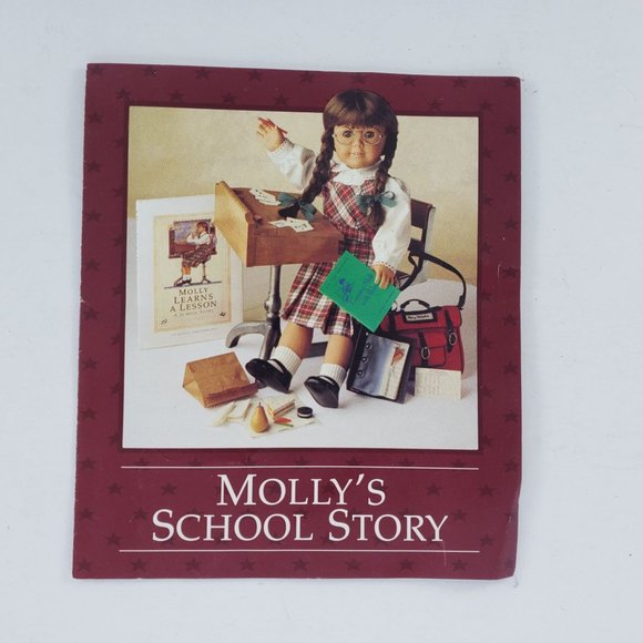 American Girl Molly's School Story Pamphlet Pleasant Company Vintage 1991 - Picture 1 of 2